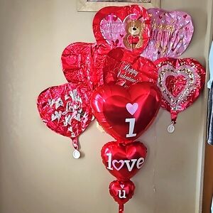 Happy valentine's day balloon bundle #3